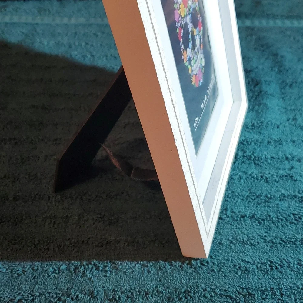 4x6 white photo frame